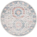 Safavieh Madison 800 6'-7" x 6'-7" Rug in Beige / Blue