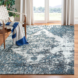 Safavieh Classic Vintage 5'-0" x 8'-0" Rug in Navy / Ivory