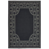 Oriental Weavers Sphinx Marina 1247K Black / Ivory Rugs - main flat