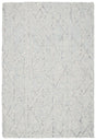 Safavieh Micro-Loop 4'-0" x 6'-0" Rug in Ivory / Light Blue