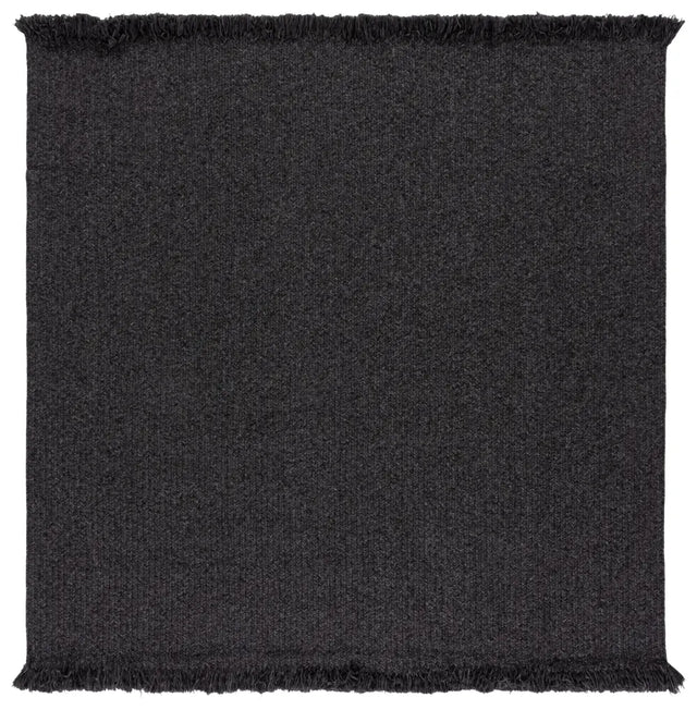 Safavieh Braided 300 6'-0" x 6'-0" Rug in Charcoal