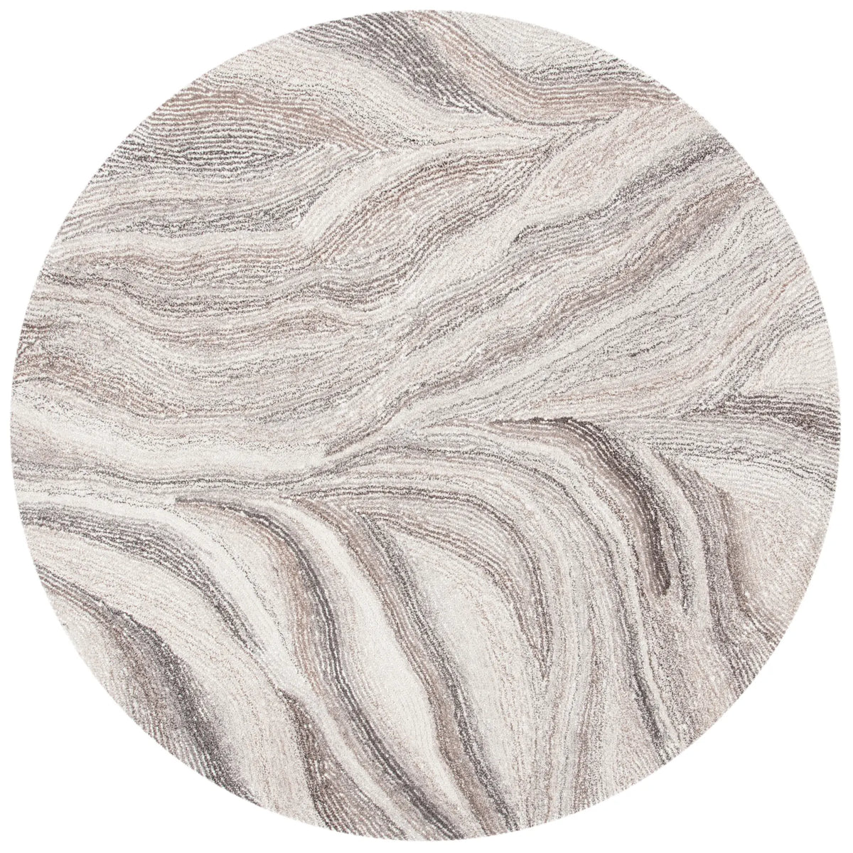 Safavieh Metro 6'-0" x 6'-0" Rug in Ivory / Brown