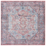 Safavieh Serapi 6'-7" x 6'-7" Rug in Blue / Rust