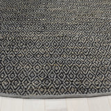 Safavieh Vintage Leather 6'-0" x 6'-0" Rug in Light Grey / Grey