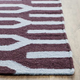Safavieh Dhurries 3'-0" x 5'-0" Rug in Purple / Blue