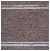 Safavieh Vintage Leather 7'-0" x 7'-0" Rug in Silver / Ivory