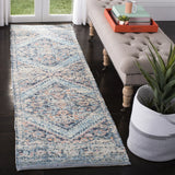 Safavieh Saffron 2'-3" x 10'-0" Rug in Blue / Turquoise
