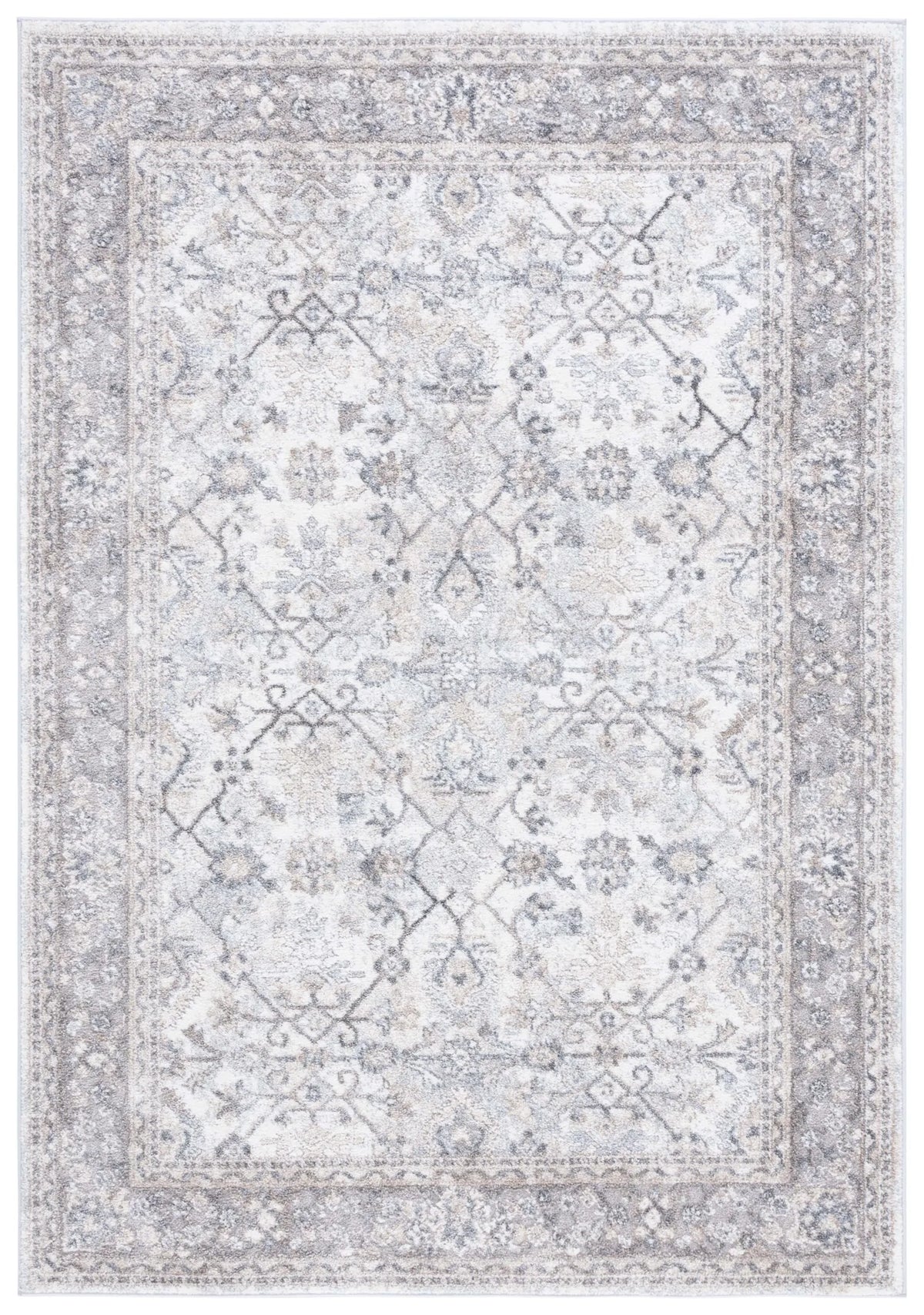Safavieh Opal 4'-0" x 6'-0" Rug in Grey / Beige