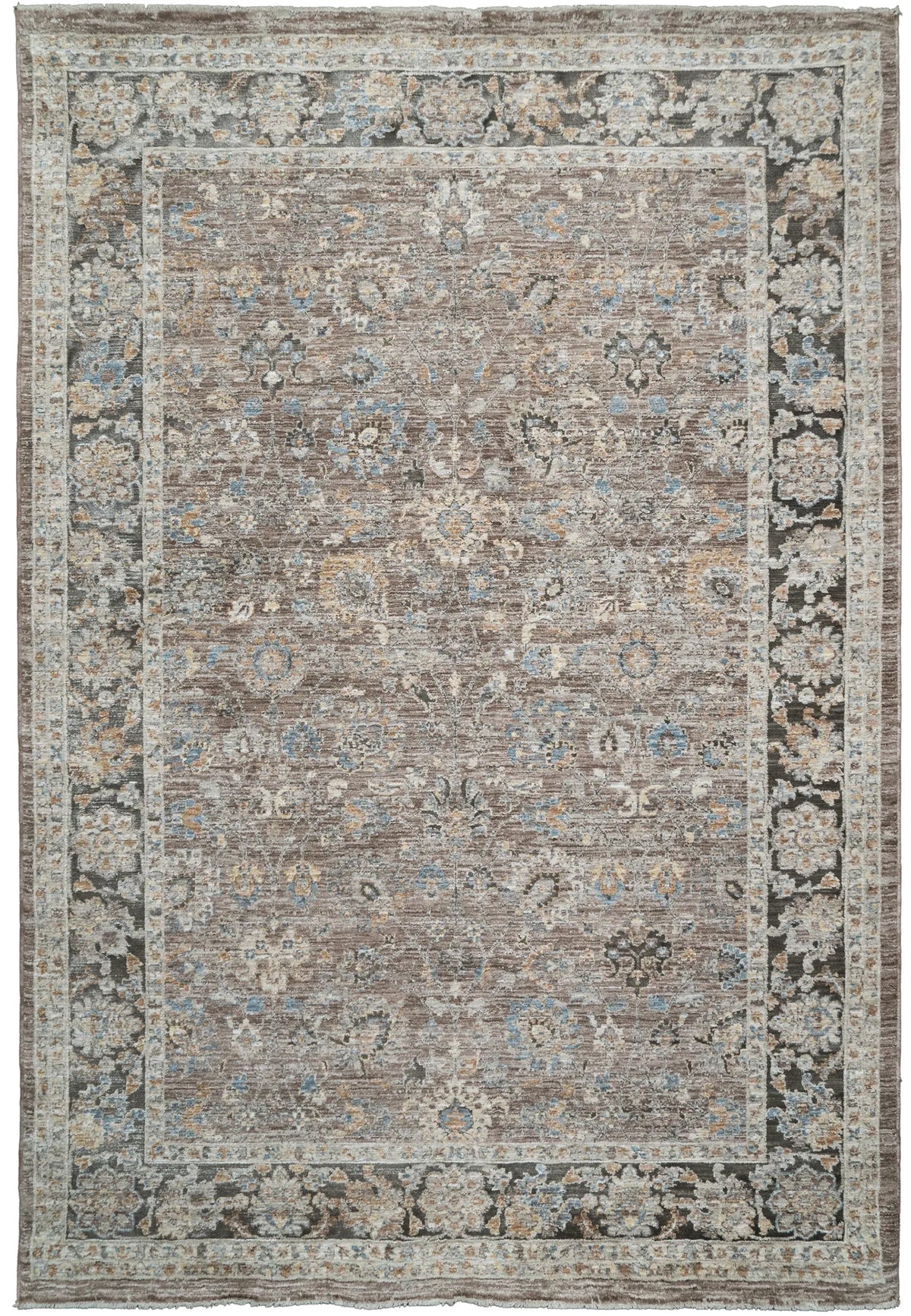 Dynamic Rugs Autumn 10922 Power Loomed Traditional Brown/Multi Rug - Rectangular