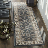 Safavieh Lyndhurst 2'-3" x 12'-0" Rug in Teal / Cream