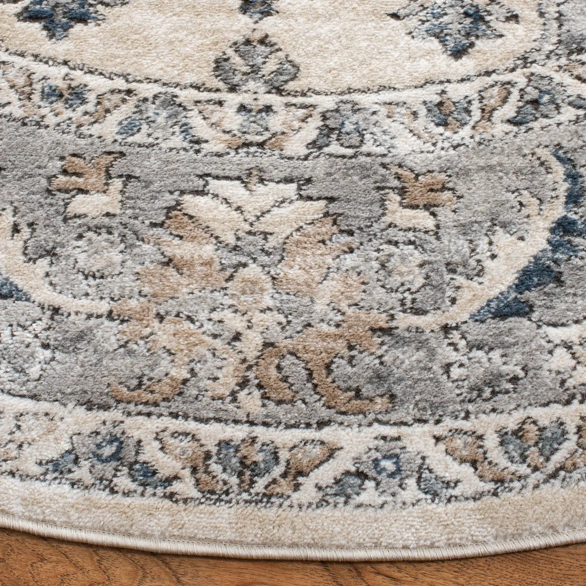 Safavieh Martha Stewart 6'-7" x 6'-7" Rug in Beige / Grey