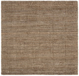 Safavieh Natural Fiber 6'-0" x 6'-0" Rug in Natural / Grey