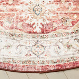 Safavieh Santa Monica 6'-0" x 6'-0" Rug in Rust / Gold