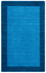 Safavieh Himalaya 3'-0" x 5'-0" Rug in Light Blue / Dark Blue