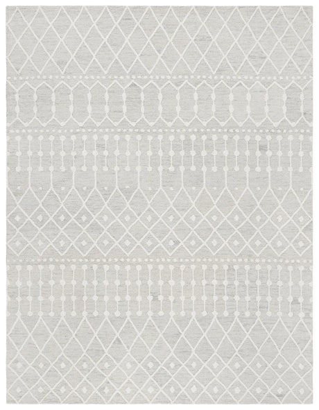 Safavieh Blossom 10'-0" x 14'-0" Rug in Silver / Ivory