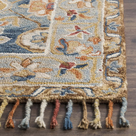 Safavieh Aspen 4'-0" x 6'-0" Rug in Grey / Navy
