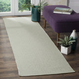 Safavieh Montauk 2'-3" x 6'-0" Rug in Ivory / Foam Green