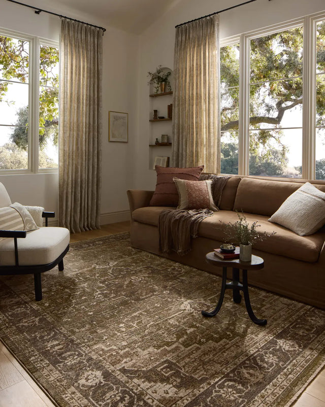 Loloi Haywood HYD-03 Moss / Charcoal Rug - room scene 3