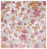 Safavieh Cabana 6'-5" x 6'-5" Rug in Grey / Rose
