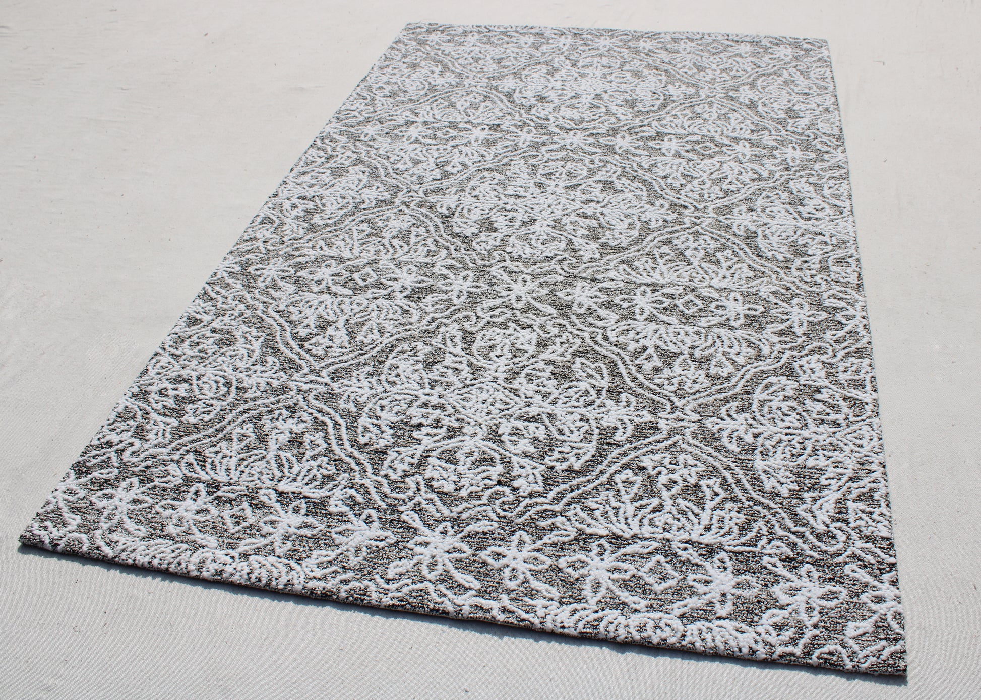 Dynamic Rugs Symphony 2053 Ivory/Charcoal Area Rug