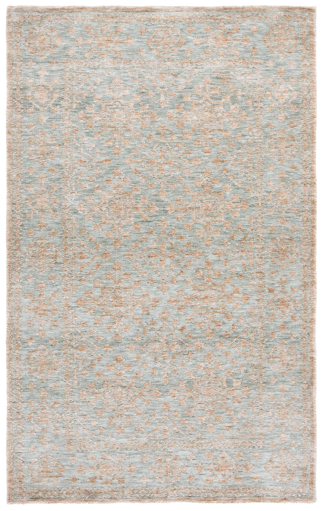 Safavieh Audrey 4'-0" x 6'-0" Rug in Light Teal / Beige