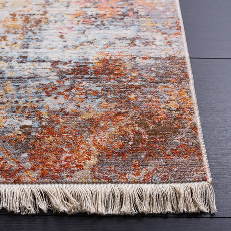 Safavieh Vintage Persian 4'-0" x 6'-0" Rug in Rust / Blue