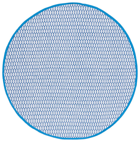 Safavieh Montauk 6'-0" x 6'-0" Rug in Blue / Ivory