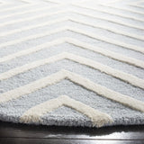Safavieh Cambridge 6'-0" x 6'-0" Rug in Light Blue / Ivory