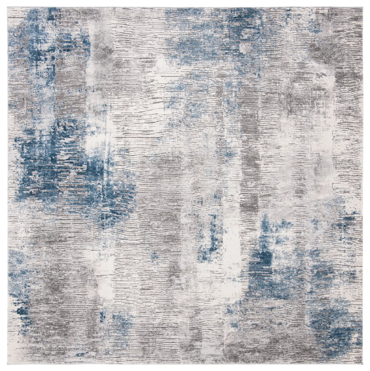Safavieh Invista 6'-7" x 6'-7" Rug in Grey / Ivory