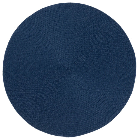 Safavieh Braided 3'-0" x 3'-0" Rug in Navy