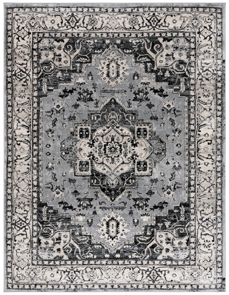 Safavieh Brentwood 10'-0" x 13'-0" Rug in Grey / Black