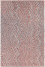 Chandra Eugenie EUG-52901 Rust / Gray rug, flat view