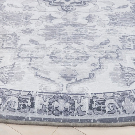 Safavieh Tucson 6'-0" x 6'-0" Rug in Light Grey / Grey
