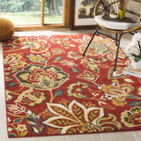 Safavieh Newbury 5'-1" x 7'-6" Rug in Red / Ivory