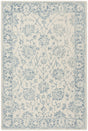 Safavieh Blossom 4'-0" x 6'-0" Rug in Ivory / Blue