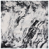 Safavieh Tulum 6'-7" x 6'-7" Rug in Ivory / Black