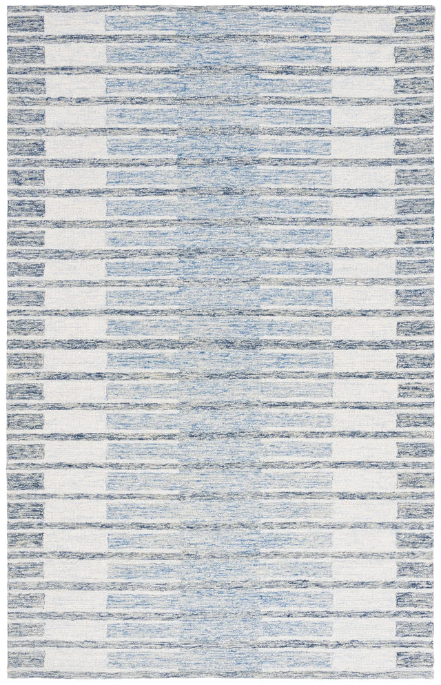 Safavieh Ebony 4'-0" x 6'-0" Rug in Ivory / Blue