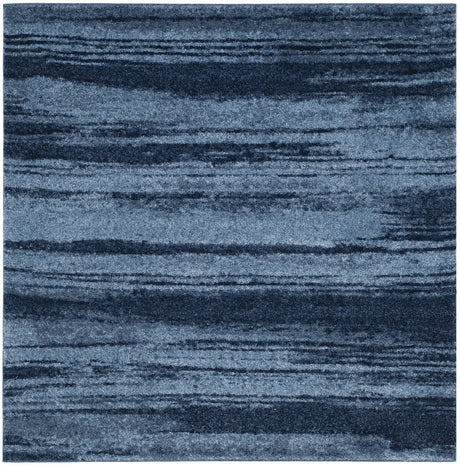 Safavieh Retro 6'-0" x 6'-0" Rug in Light Blue / Blue