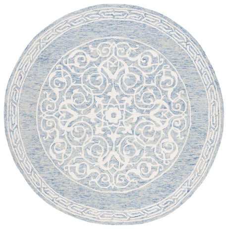 Safavieh Metro 6'-0" x 6'-0" Rug in Blue / Ivory