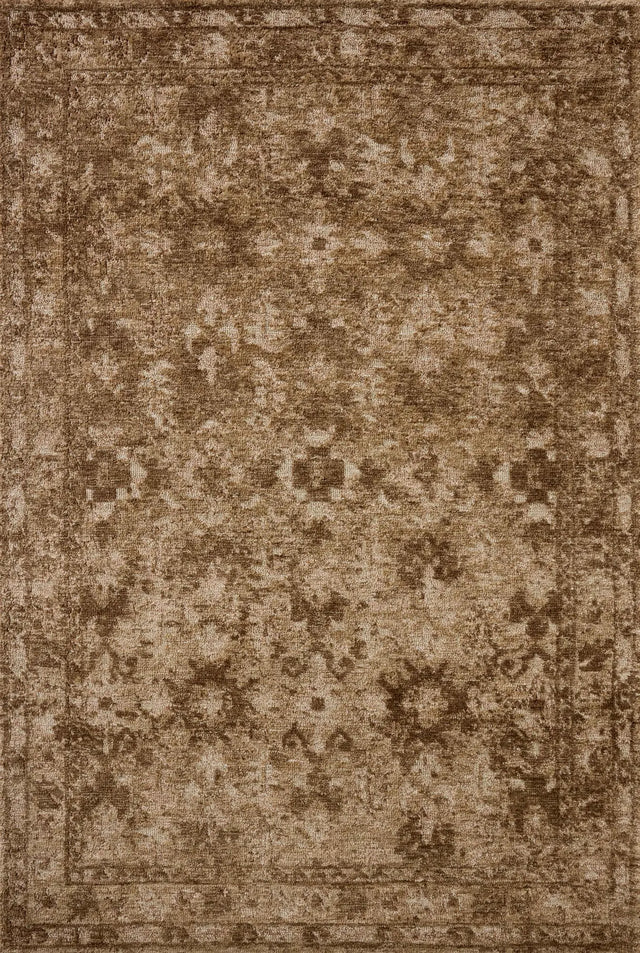 Loloi Percival PCV-03 Mocha / Sand Rug - main flat