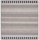 Safavieh Havana 6'-7" x 6'-7" Rug in Light Brown / Black