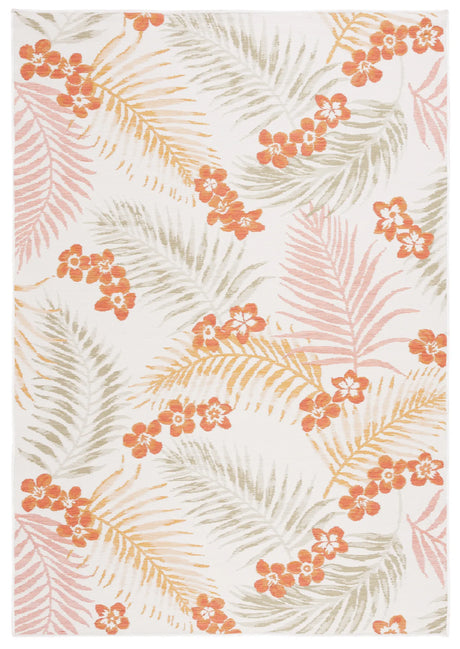 Safavieh Sunrise 4'-0" x 5'-7" Rug in Ivory / Rust Sage