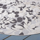 Safavieh Cabana 6'-7" x 6'-7" Rug in Ivory / Charcoal