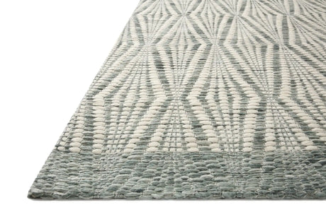 Loloi Kenzie Knz-01 Ivory/Sage Rugs - rug corner