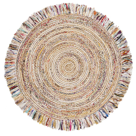 Safavieh Cape Cod 5'-0" x 5'-0" Rug in Ivory / Light Beige