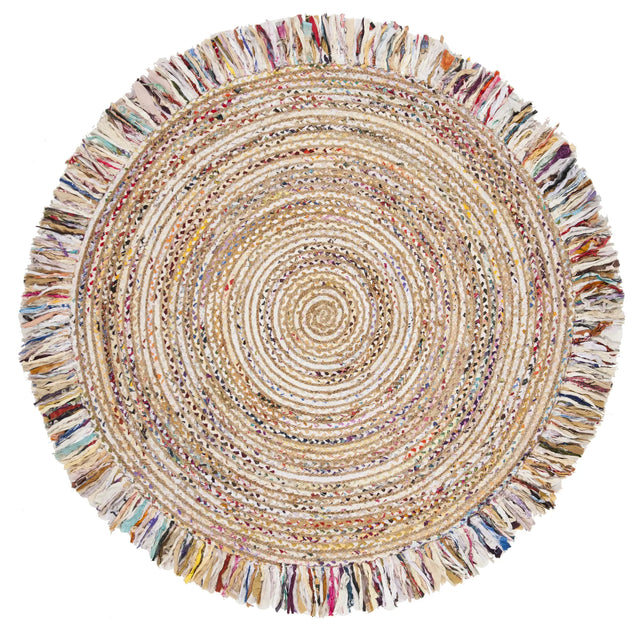 Safavieh Cape Cod 5'-0" x 5'-0" Rug in Ivory / Light Beige