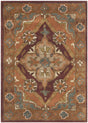 Safavieh Heritage 2'-0" x 3'-0" Rug in Rust