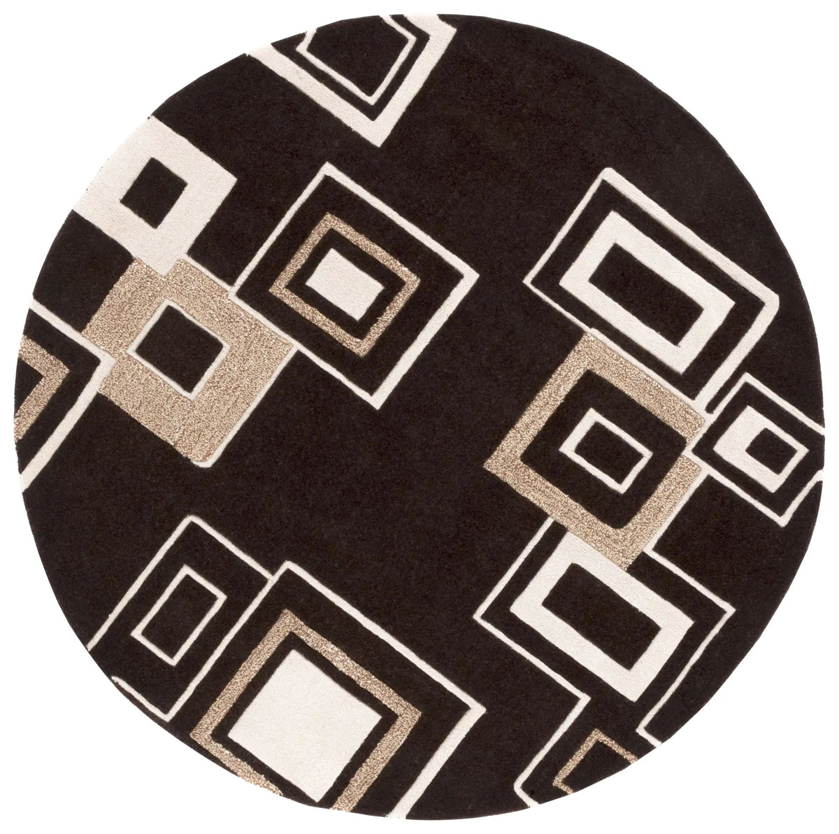 Safavieh Soho 6'-0" x 6'-0" Rug in Brown / Beige