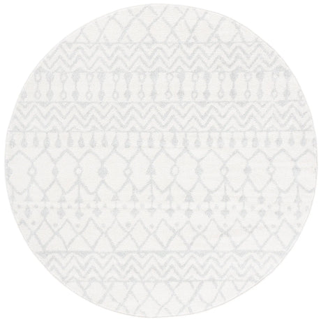Safavieh Tulum 10'-0" x 10'-0" Rug in Ivory / Light Grey