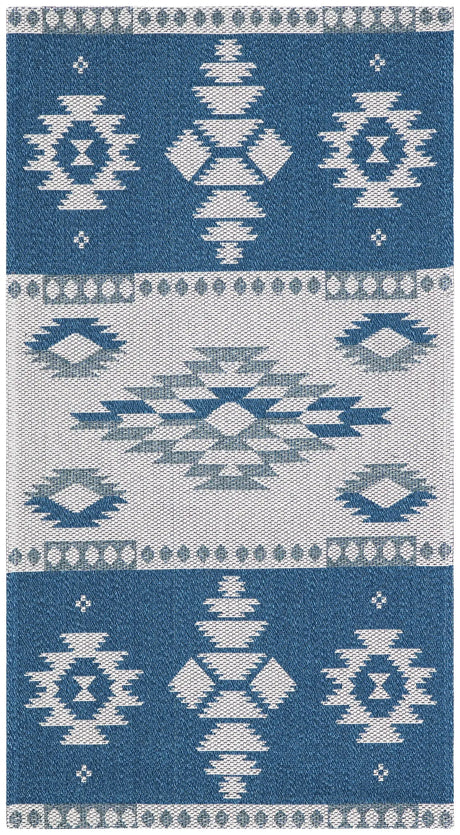 Safavieh Augustine 2'-10" x 5'-0" Rug in Navy / Creme